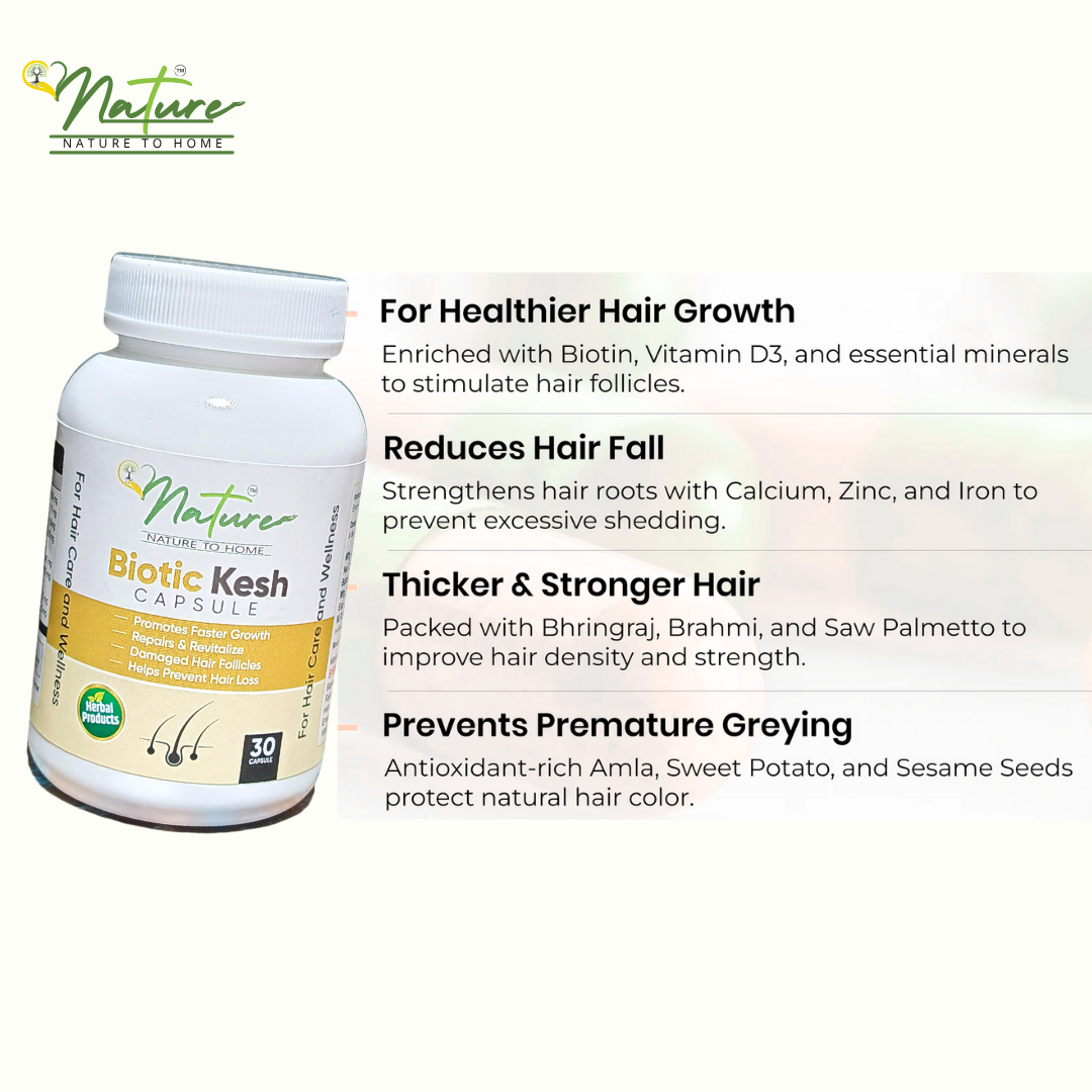 onature biotic kesh capsule