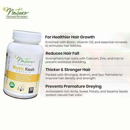 onature biotic kesh capsule