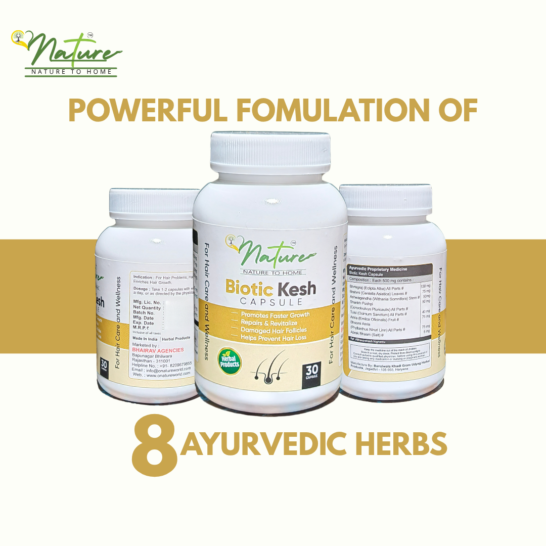 onature biotic kesh capsule