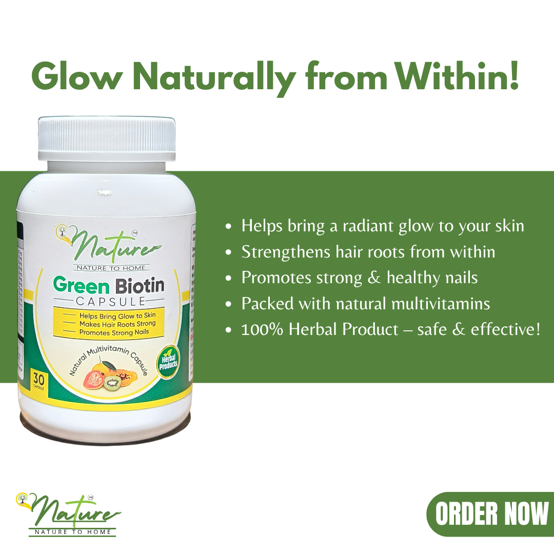 onature green biotin capsule